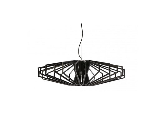 1L Agry 80cm Black Wood Veneer PendantFiorentinoAGRY-80 Black Veneer- Grand Chandeliers