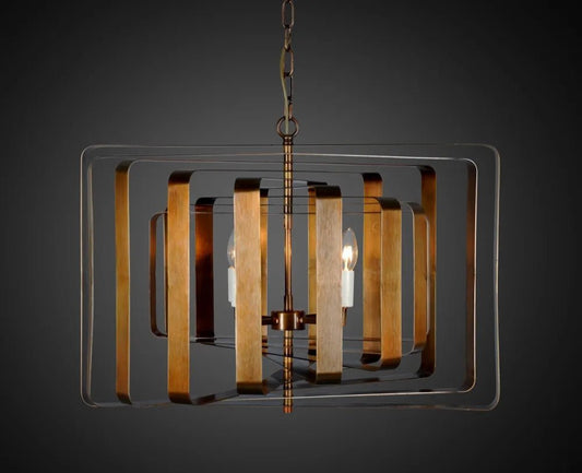 Bronte Ceiling Pendant BrassEmac & LawtonELZR62824BRZ- Grand Chandeliers