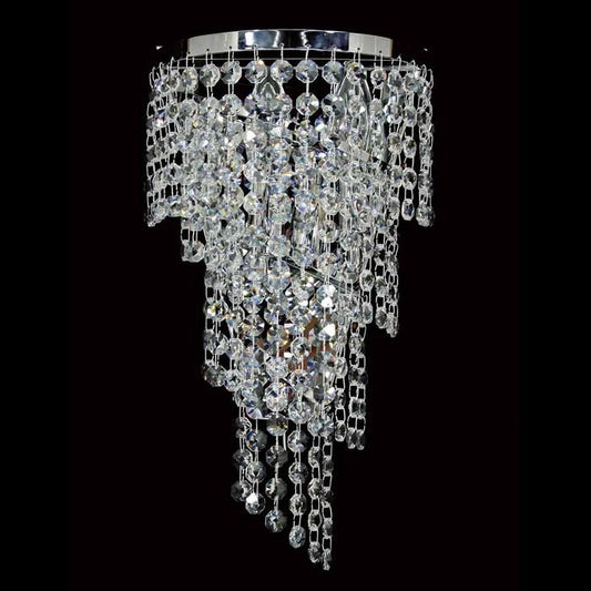 Callidora Asfour Crystal Wall Light - LargeVenchaW-701-3L-14-CH- Grand Chandeliers