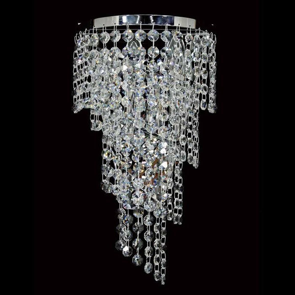 Callidora Asfour Crystal Wall Light - LargeVenchaW-701-3L-14-CH- Grand Chandeliers