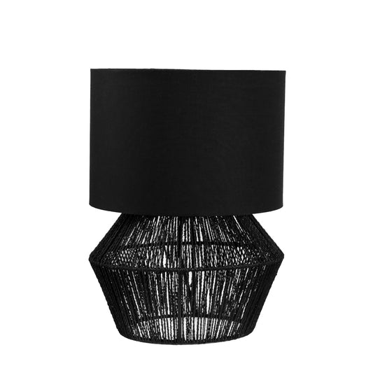 Cassie Table LampCougar LightingCASS1TLBLK- Grand Chandeliers