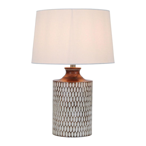 Como Wooden Table Lamp BaseEmac & LawtonELKB12619A- Grand Chandeliers