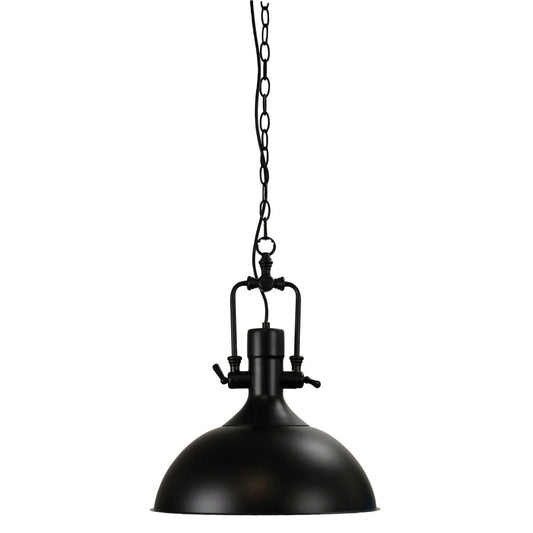 Cottage Black Urban Retro Industrial Style PendantOriel LightingOL65401BK- Grand Chandeliers