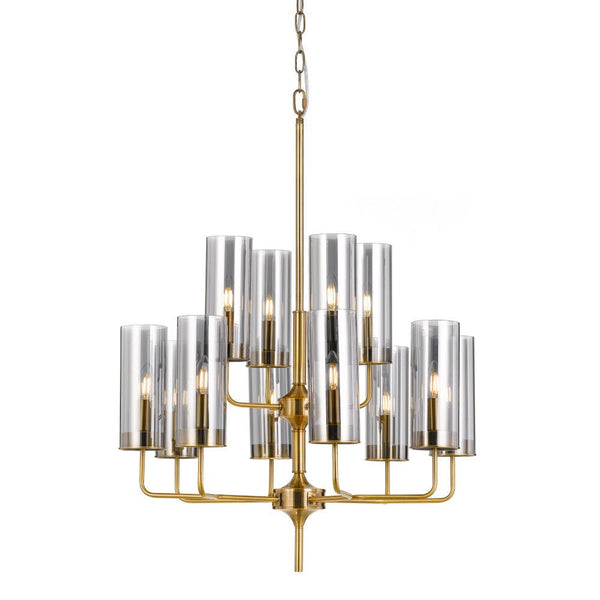 Decaro 12 Lights PendantTelbixDECARO PE84-GD- Grand Chandeliers