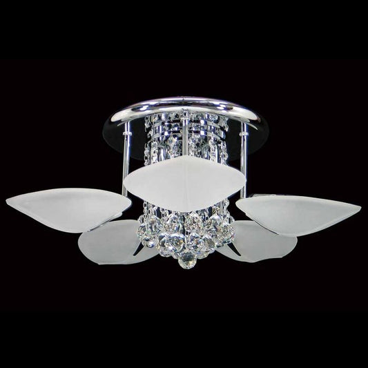 Donizetti Asfour Crystal Close to Ceiling Light - LargeVenchaC-354-5-3L-CH- Grand Chandeliers