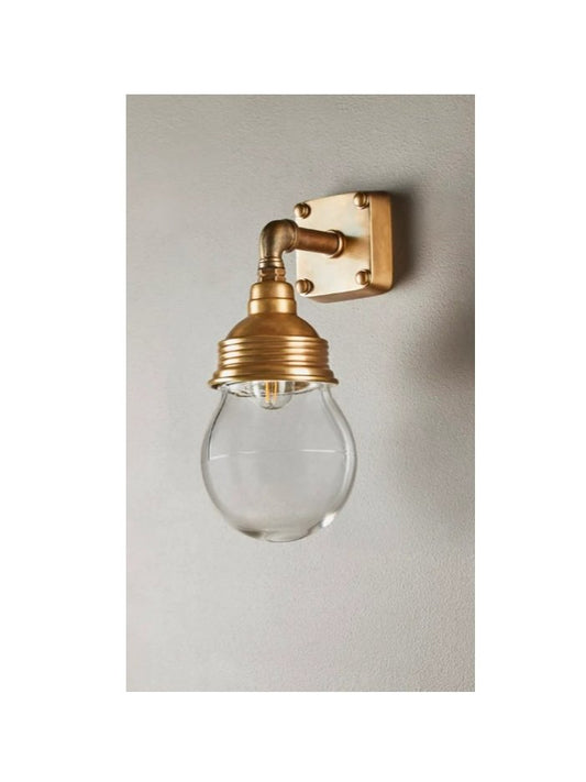 Dover Outdoor Wall Light Antique BrassEmac & LawtonELPIM51119AB- Grand Chandeliers