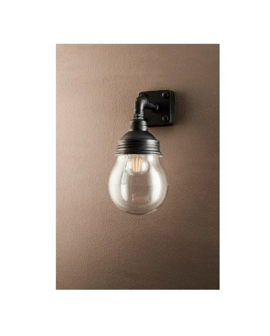 Dover Outdoor Wall Light BlackEmac & LawtonELPIM51119BK- Grand Chandeliers