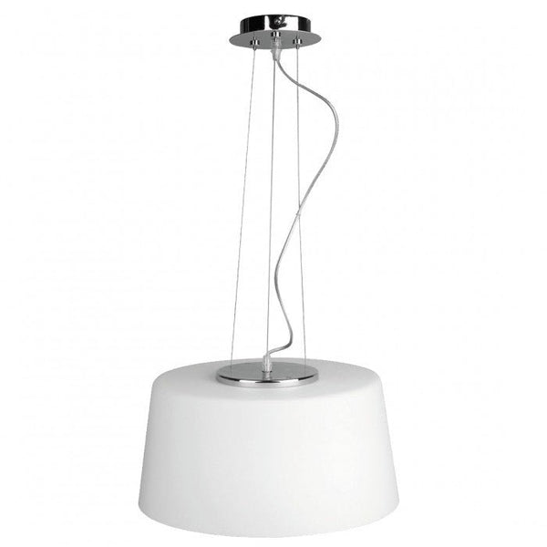 Drum Glass PendantSuperluxQH2198-WH- Grand Chandeliers