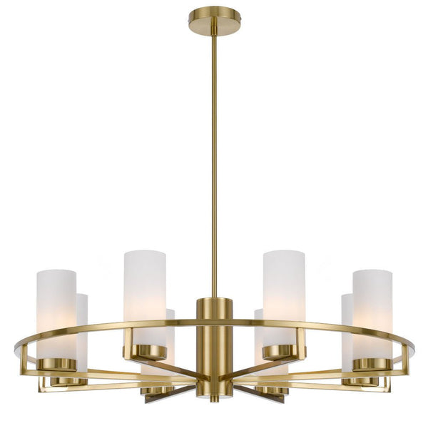 Eamon 8 Lights Pendant in BrassTelbixEAMON PE8-BRSOM- Grand Chandeliers