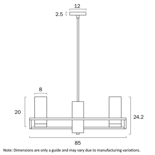 Eamon 8 Lights Pendant in BrassTelbixEAMON PE8-BRSOM- Grand Chandeliers