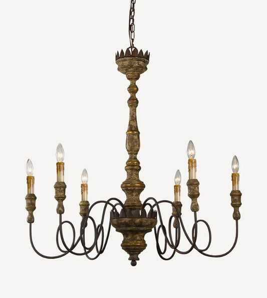 Elyse ChandelierFrench Country CollectionsZI0035- Grand Chandeliers