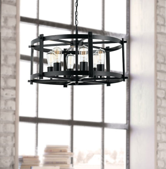 Finley 60cm Pendant in BlackTelbixFINLEY PE60-BK- Grand Chandeliers