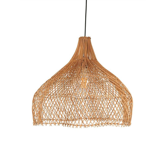 Fontuna Ceiling Pendant Shade Natural MediumEmac & LawtonELVIXKRL103S- Grand Chandeliers