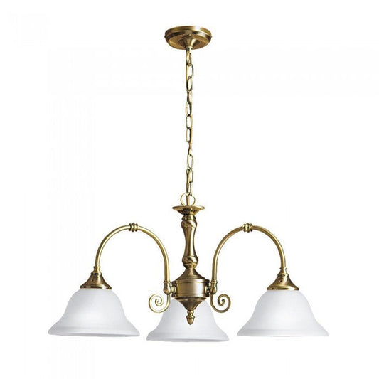 Heritage 3 Light PendantSuperluxR9353-3P-AB- Grand Chandeliers