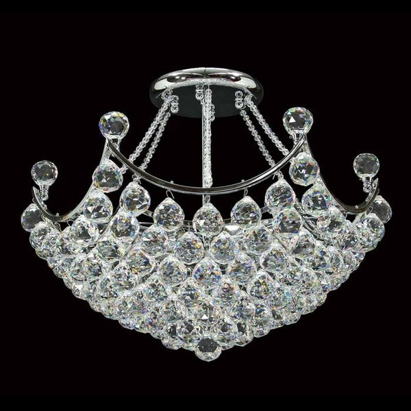 Ismene Asfour Crystal Close to Ceiling LightVenchaC-2006-21-CH- Grand Chandeliers