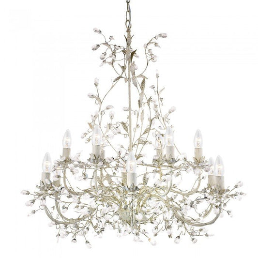 Jasmine 12 Light Decorative PendantSuperluxR24912-12P-CR- Grand Chandeliers