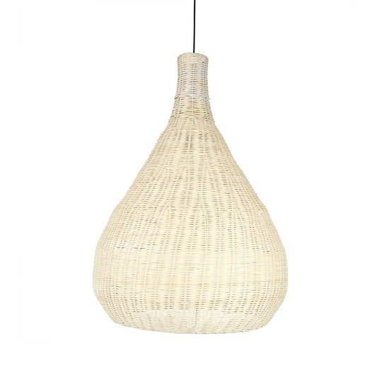 Kelly Ceiling Pendant Shade White LargeEmac & LawtonELVIXKRL45M- Grand Chandeliers