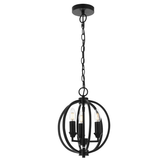 Kendall 3 PendantTelbixKENDALL PE3-BK- Grand Chandeliers