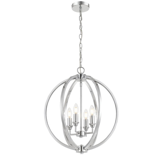 Kendall 4 Pendant in ChromeTelbixKENDALL PE4-CH- Grand Chandeliers
