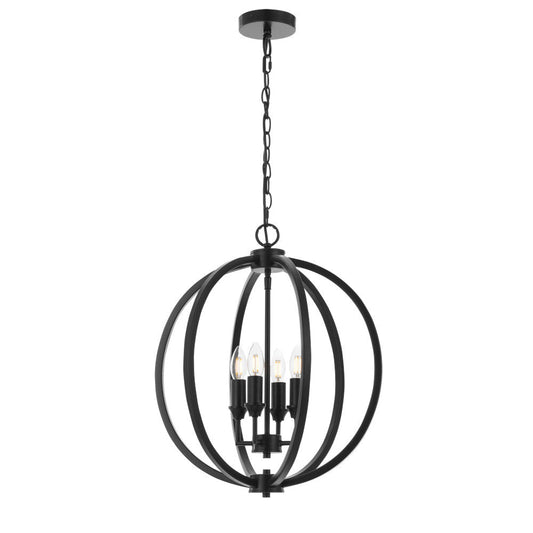 Kendall 4 PendantTelbixKENDALL PE4-BK- Grand Chandeliers