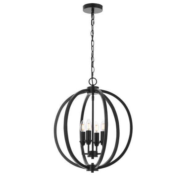 Kendall 4 PendantTelbixKENDALL PE4-BK- Grand Chandeliers