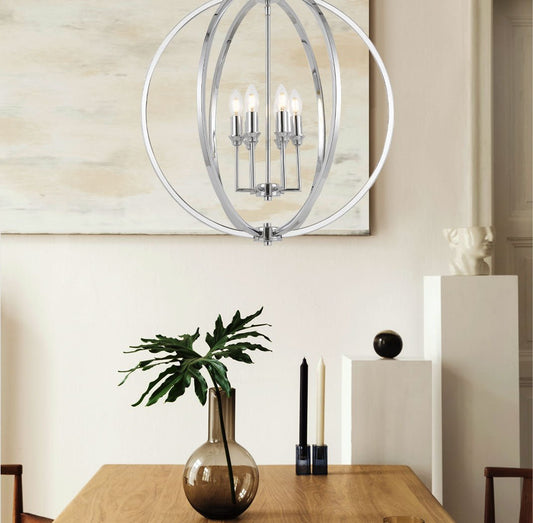 Kendall 6 Pendant in ChromeTelbixKENDALL PE6-CH- Grand Chandeliers