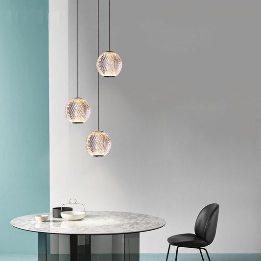Langdon- 3 Lights - Black - 5KVencha5510183-BK-5K- Grand Chandeliers