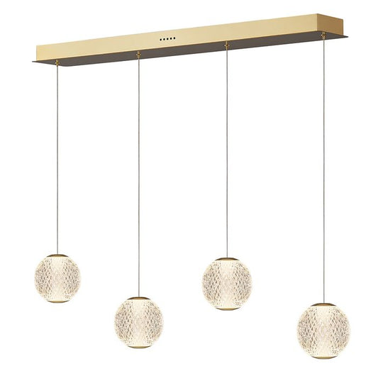 Langdon - 4 Lights Bar - 3KVencha5510184-GD-3K- Grand Chandeliers