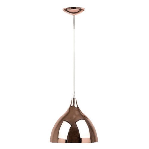 Large Acorn Metal Shade PendantSuperluxMS70358-CO- Grand Chandeliers