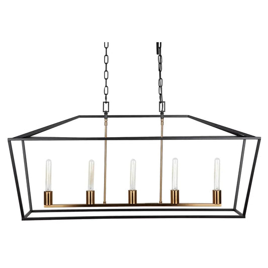 Le Mans Pendant - Large BlackCafe Lighting & Living20722- Grand Chandeliers