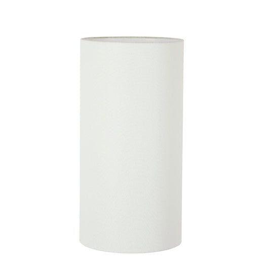 Linen Cylinder Lamp Shade Small Textured IvoryEmac & LawtonELSZ121222IVEU- Grand Chandeliers