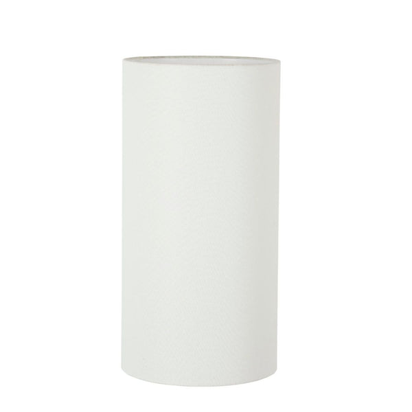 Linen Cylinder Lamp Shade Small Textured IvoryEmac & LawtonELSZ121222IVEU- Grand Chandeliers