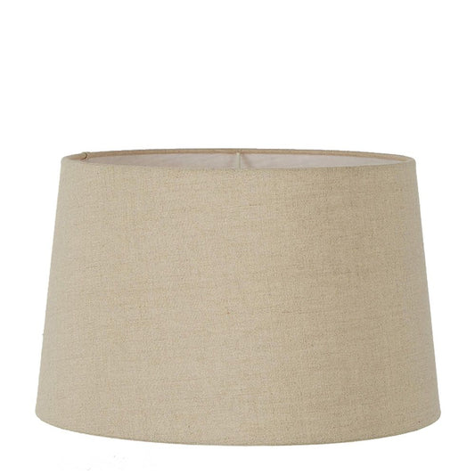 Linen Drum Lamp Shade XL Dark NaturalEmac & LawtonELSZ1816105NLEU- Grand Chandeliers