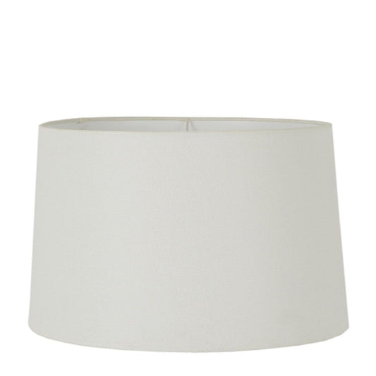 Linen Drum Lamp Shade XL Textured IvoryEmac & LawtonELSZ1816105IVEU- Grand Chandeliers