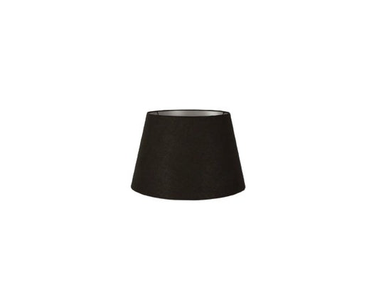 Linen Drum Lamp Shade XXS Black with Silver LiningEmac & LawtonELSZ8555BLKSILEU- Grand Chandeliers