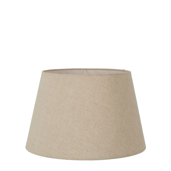 Linen Taper Lamp Shade Small Dark NaturalEmac & LawtonELSZ1289NLEU- Grand Chandeliers