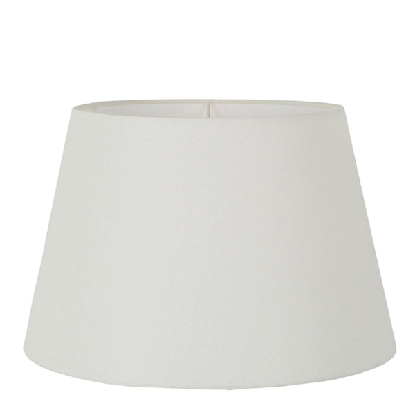Linen Taper Lamp Shade XL Textured IvoryEmac & LawtonELSZ181310IVEU- Grand Chandeliers