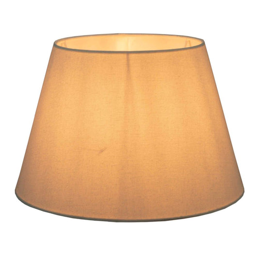 Linen Taper Lamp Shade XL Textured IvoryEmac & LawtonELSZ181310IVEU- Grand Chandeliers