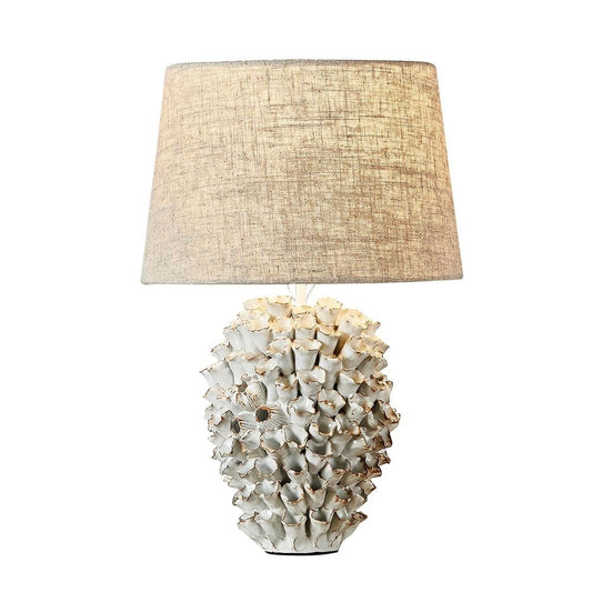 Londolozi Ceramic Table Lamp with Linen ShadeEmac & LawtonELTIQ102681- Grand Chandeliers