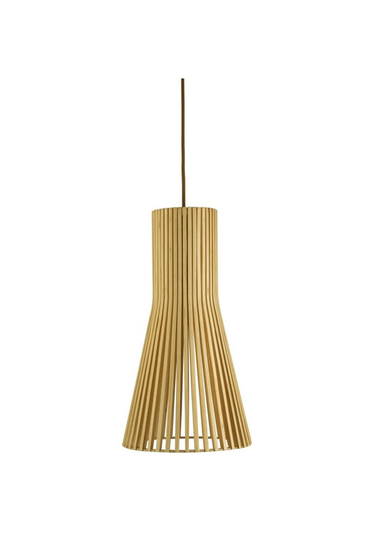 Lucca 1L Wood Veneer 35cm PendantFiorentinoLUCCA-35 Wood- Grand Chandeliers