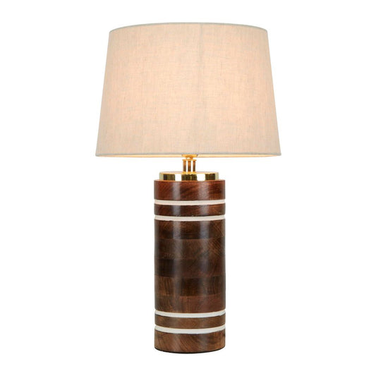 Manly Wooden Table Lamp BaseEmac & LawtonELKB12618A- Grand Chandeliers