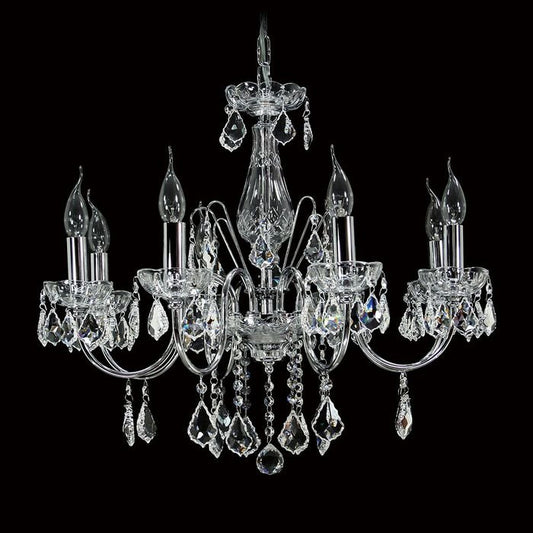 Maria Theresa Asfour Crystal Chandelier - MediumVenchaK-5521-26-8L-911-CH- Grand Chandeliers