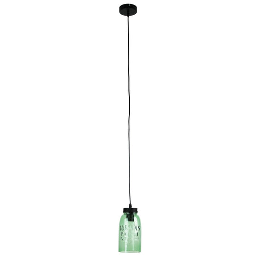 Mason Green Vintage Preserving Jar Glass PendantOriel LightingOL63301GN- Grand Chandeliers