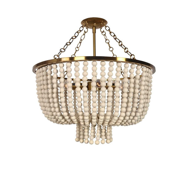 MayFlower Ceiling Pendant Antique GoldEmac & LawtonELZRD7828C4- Grand Chandeliers