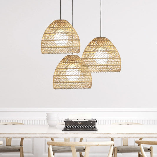 Mette 35cm Natural Cane Woven Rattan Shade OnlyOriel LightingOL64469/35- Grand Chandeliers