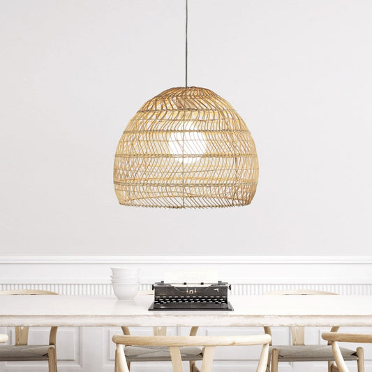 Mette 47cm Natural Cane Woven Rattan Shade OnlyOriel LightingOL64469/47- Grand Chandeliers