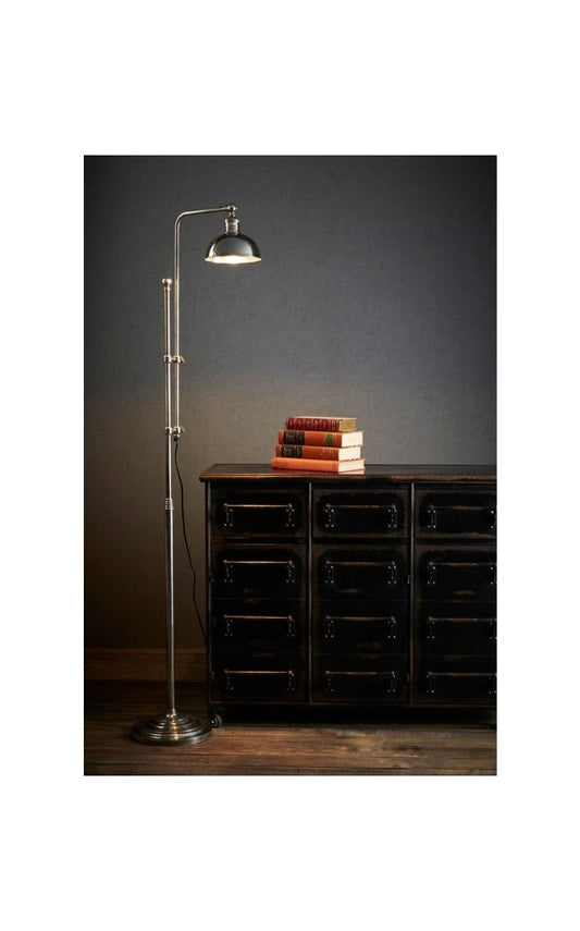 Michigan Floor Lamp Antique SilverEmac & LawtonELPIM51454AS- Grand Chandeliers