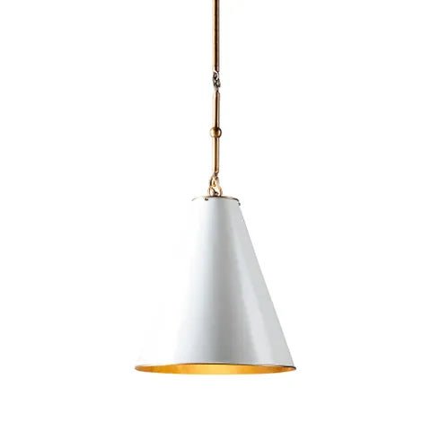 Monte Carlo Ceiling Pendant Small White and BrassEmac & LawtonELPIM51946SAB- Grand Chandeliers