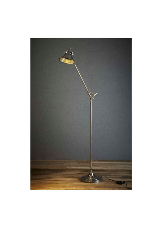Morton Floor Lamp Antique SilverEmac & LawtonELPIM51360AS- Grand Chandeliers