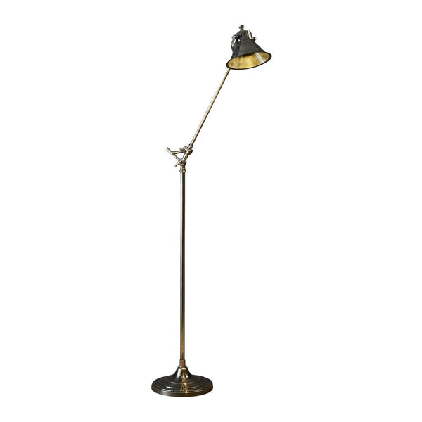 Morton Floor Lamp Antique SilverEmac & LawtonELPIM51360AS- Grand Chandeliers